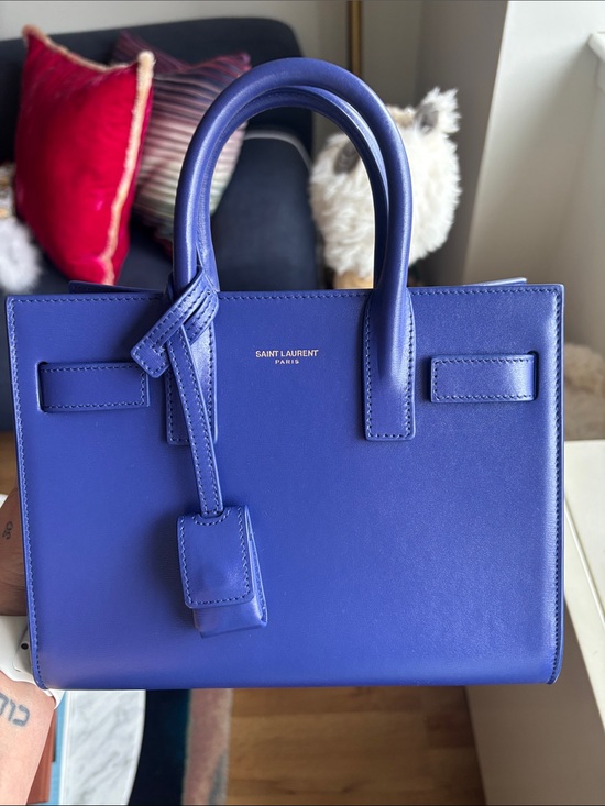 Saint Laurent Handbags - Saint Laurent Nano Sac De Jour Style Satchel